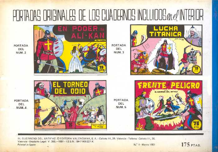 EL GUERRERO DEL ANTIFAZ